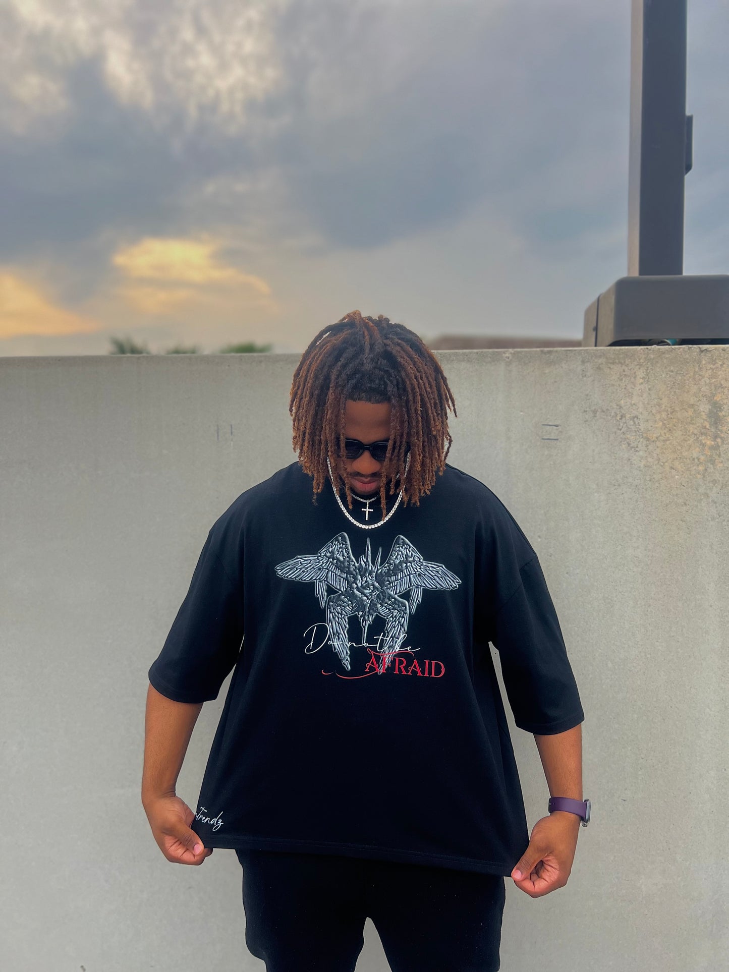 Do not be afraid oversized tee