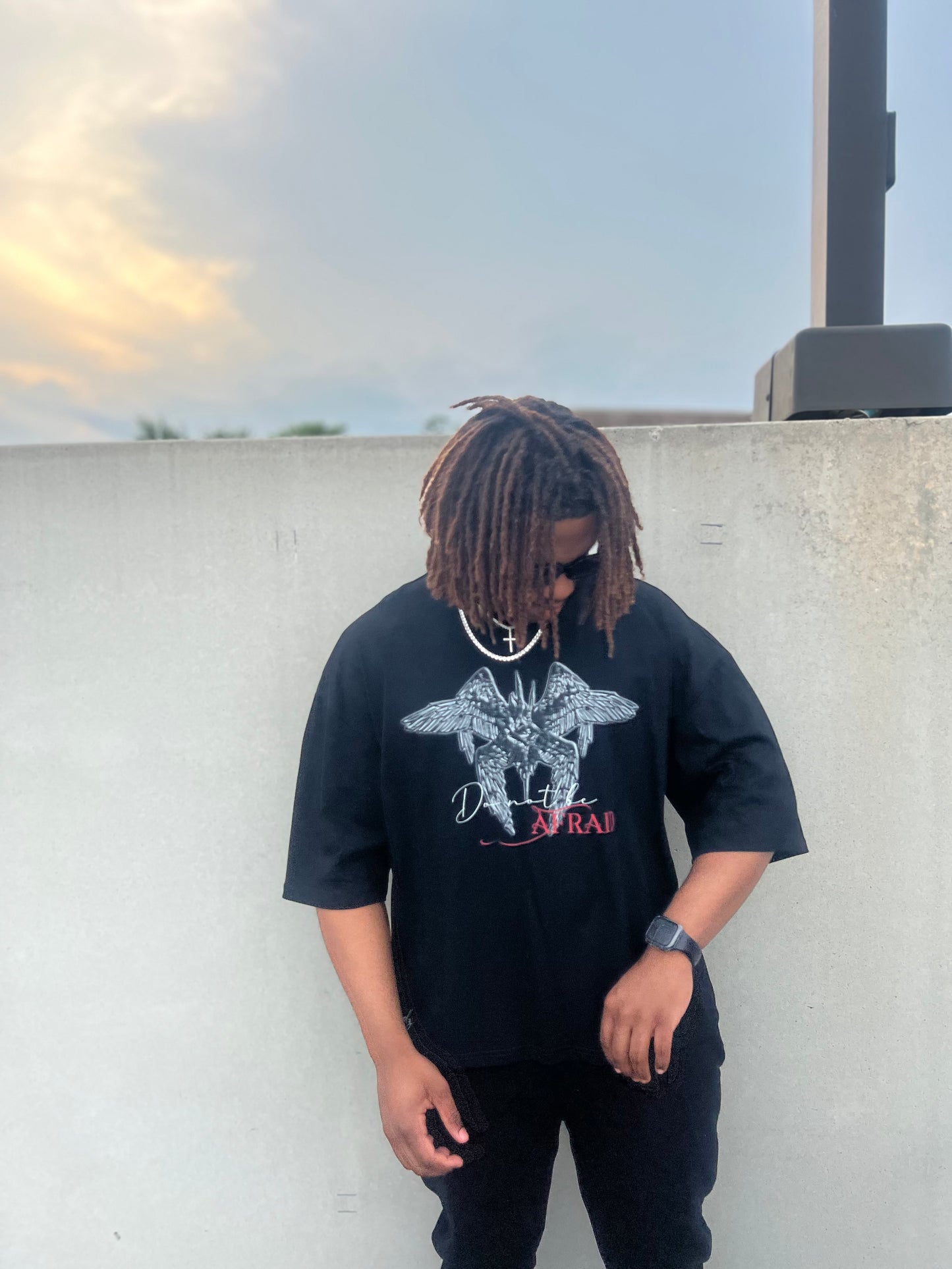 Do not be afraid oversized tee